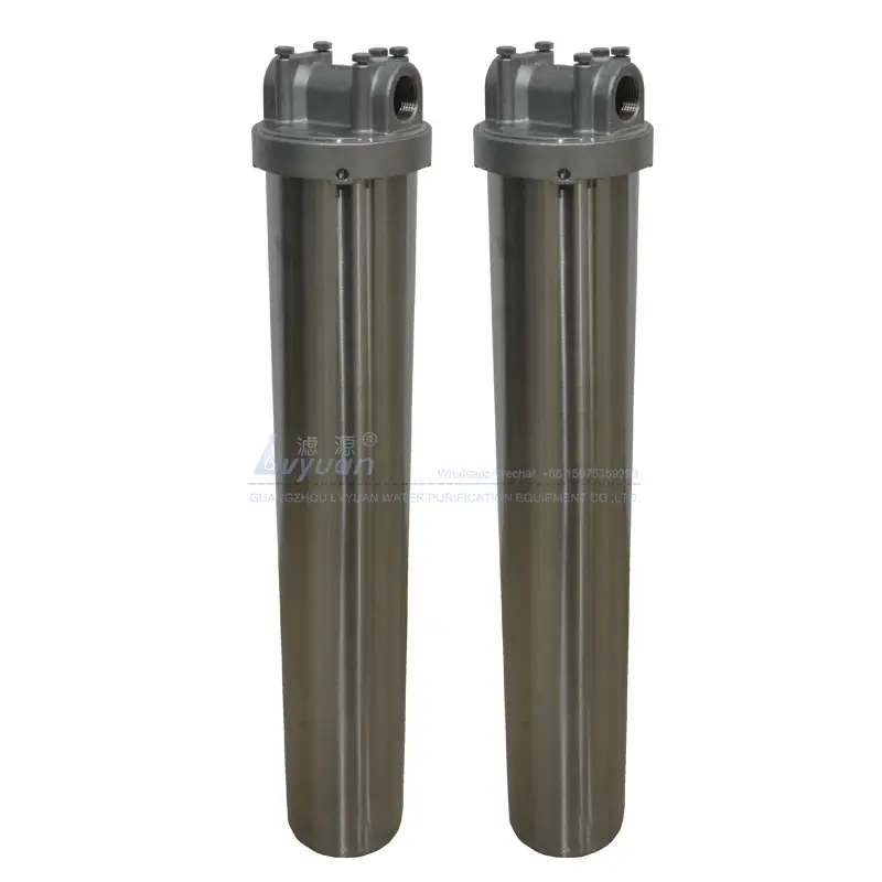Single filter SS304 316L stainless steel 20 Sediment Filter Housing RO system water filter Purification 1
