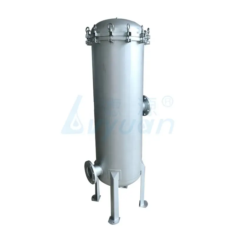 10 20 30 40 inch Food grade stainless steel cartridge filter housing ss316/304 for industrial water filtration 1