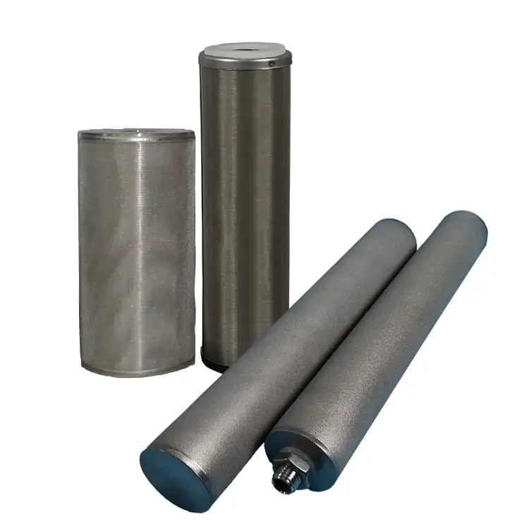 Customized size stainless steel filter elements For Construction Works with Low Price 1