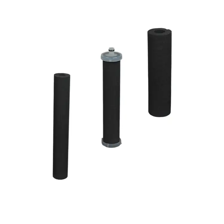 Personalización del filtro de carbón sinterizado Filtros de agua para toda la casa Reemplazo 1