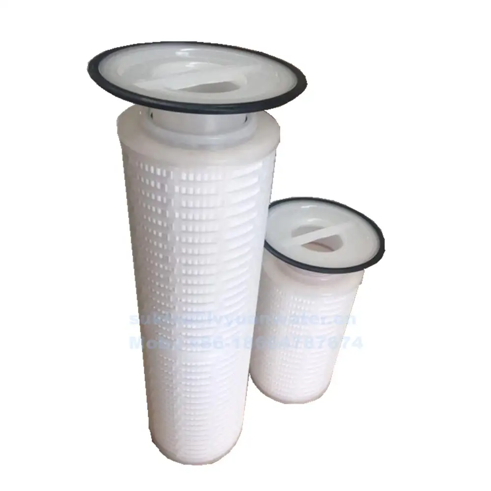 Big Flow 5/10/25/50 micron Pleated PP membrane Bag Cartridge Plating Filter for Chemical nickel industrial liquid treatment 1