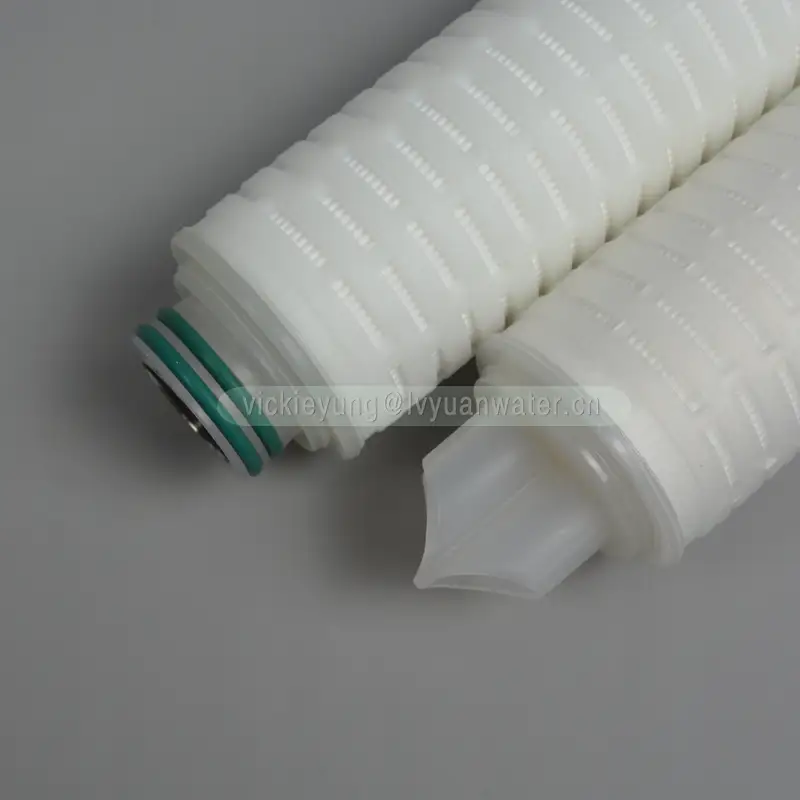 Endüstriyel Polipropilen PP 5 10 mikron 10 20 30 40 inç kanatlı filtre kartuşu/222/226/215 adaptör 2