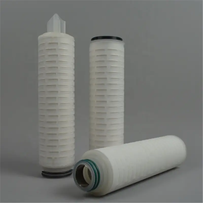 SOE DOE filtre kartuşu kıvrımlı PP/PTFE/PES tipi şarap/içecek/bira filtre kartuşu 1