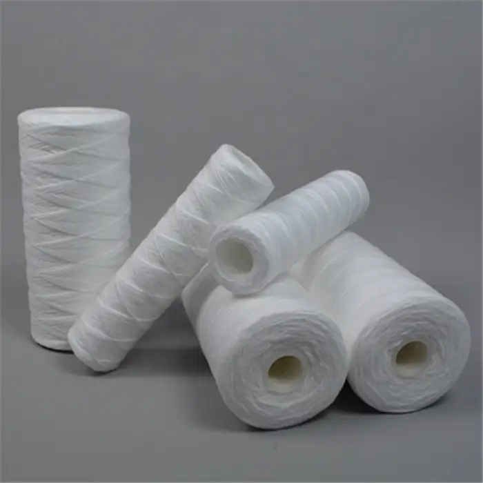 Polypropylene String Wound Filter Cartridge water with 10'' 20'' 30'' 40'' inch Thread 1