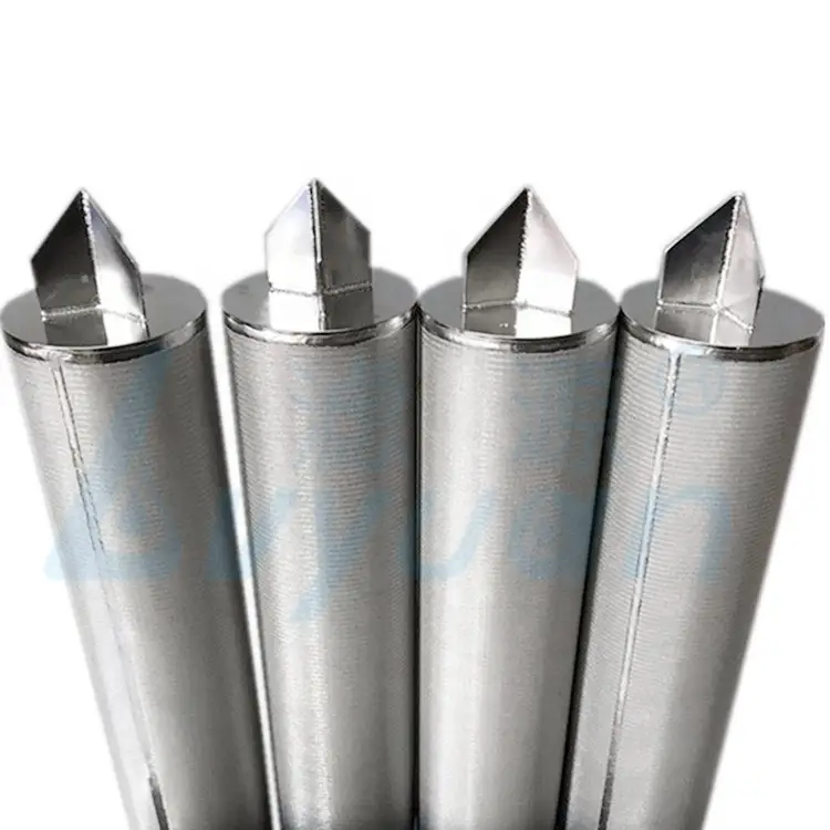 0.22 micron to 200 micron High Precision sinter Filter tube Stainless Steel Sintered Filter 1