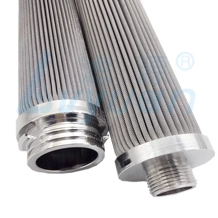 Industrial Sintered cartridge filter Stainless Steel pleated Water Filter Cartridge for oil/beverage filtration 1