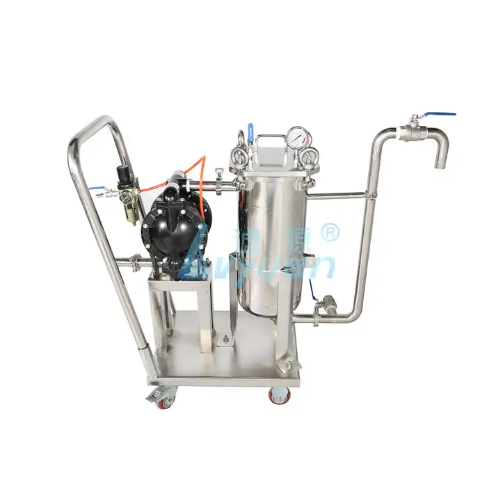 Guangzhou factory customized industrial 1 2 3 4 5 stage filter cartridge housing treatment with single stage housing filter 1