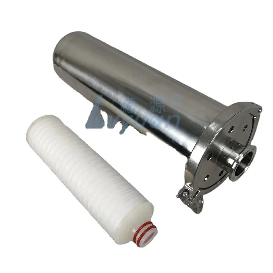 SUS304 316L 10 20 inch stainless steel single filter cartridge housing for industrial water filter purification 1