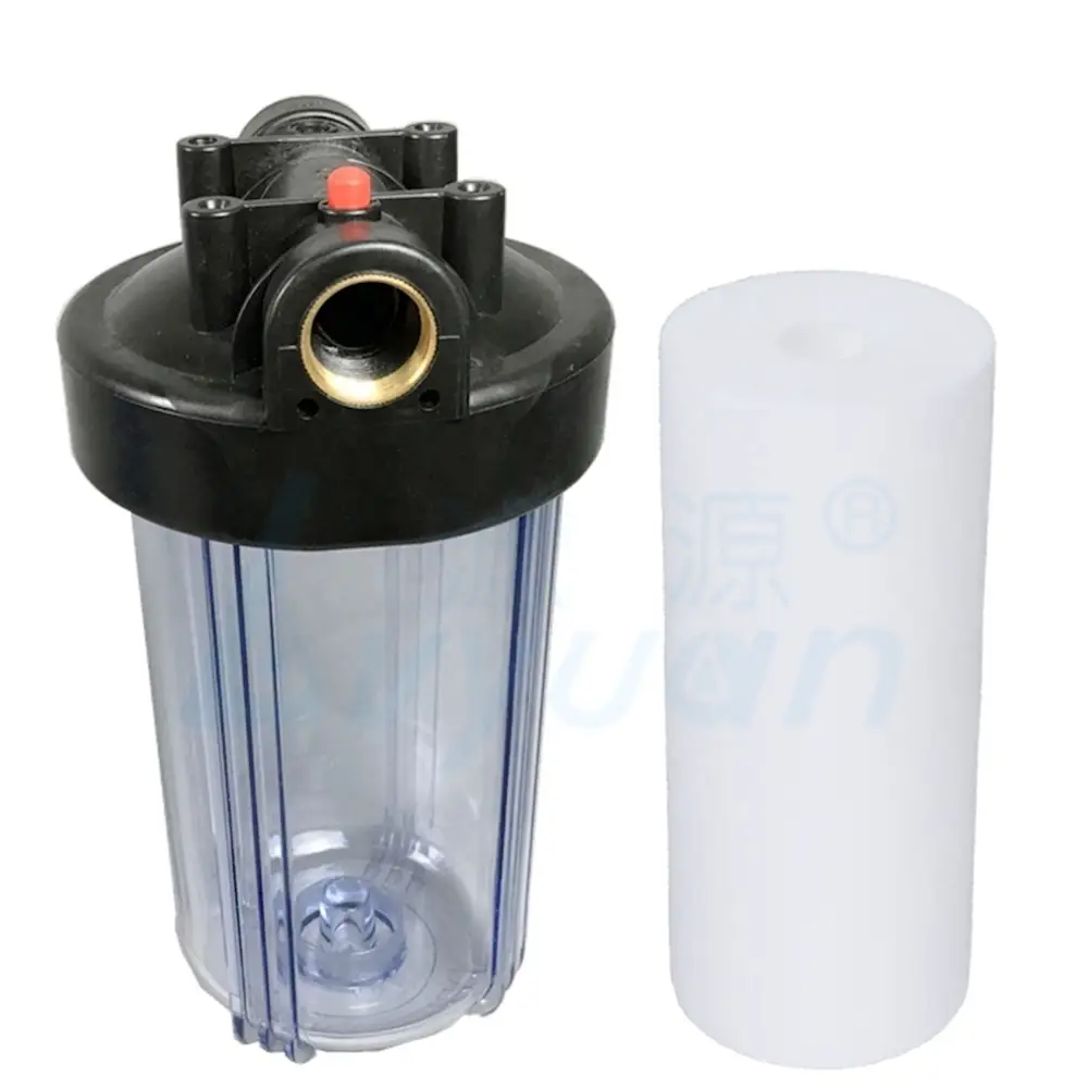5 10 20 inch jumbo pp sediment filter transparent or blue filter housing for water treatment 1