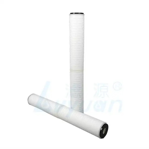 DOE SOE 10 cartucho de filtro de agua plisado PP de 20 pulgadas con membrana de filtro de polipropileno de 0,2 micrones 1
