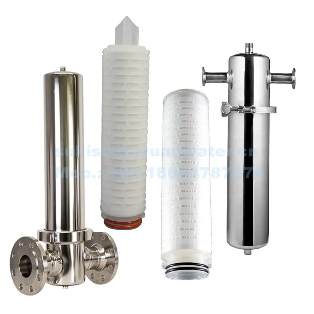 Hydrophobic PTFE filter Cartridge for Compressed Air Purification system 1