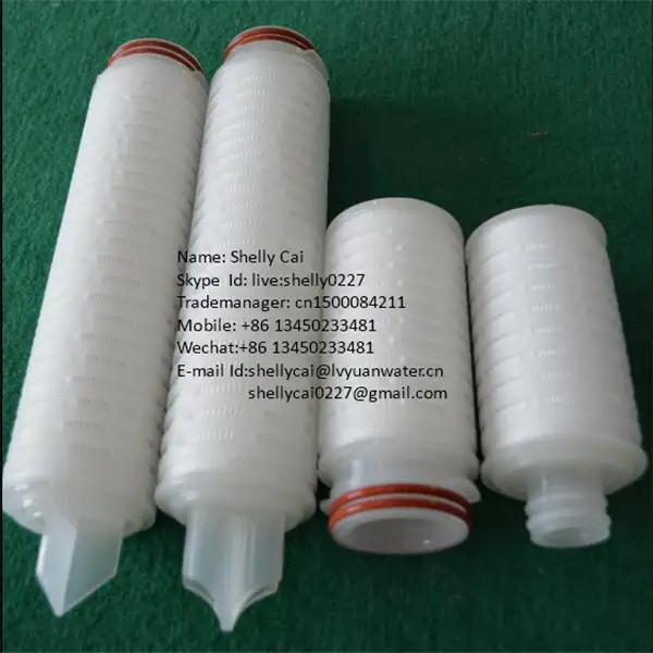 0.2 micron pvdf filter cartridge for industrial filter 1