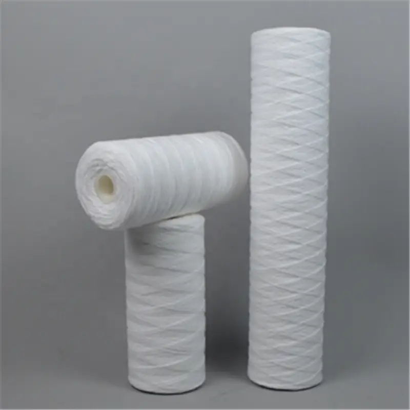 Jumbo PP String Wound Sediment Water Filter Cartridge 5 Micron 10X4.5'' 20X4.5'' of Guangzhou Manufacturer 1