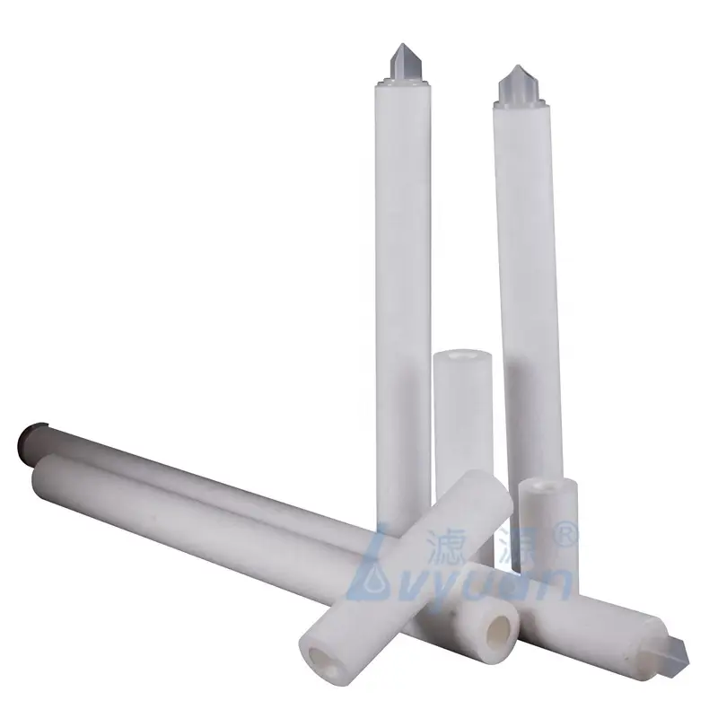1/5/25 mikron Ön filtreleme 20/30/40'' inç PP Eriyik Üflemeli Kartuş, RO suyu için Ön filtre 1