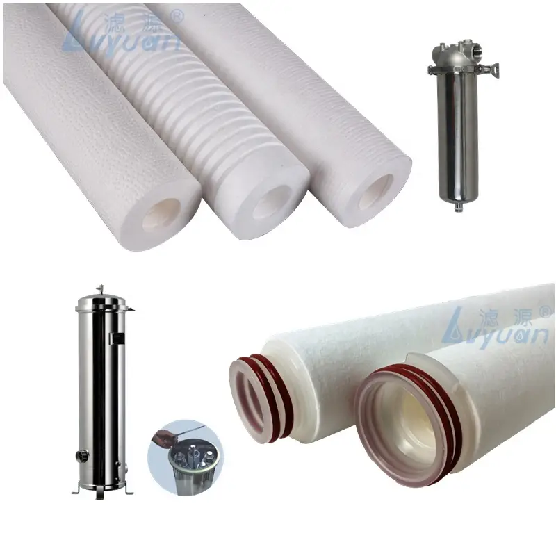 Factory Polypropylene Blown Water Purification 5 micron filters PP Sediment Cartridge Filter 1