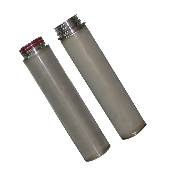 Çin Fabrikası 10 mikron paslanmaz çelik kıvrımlı filtre kartuşu 1
