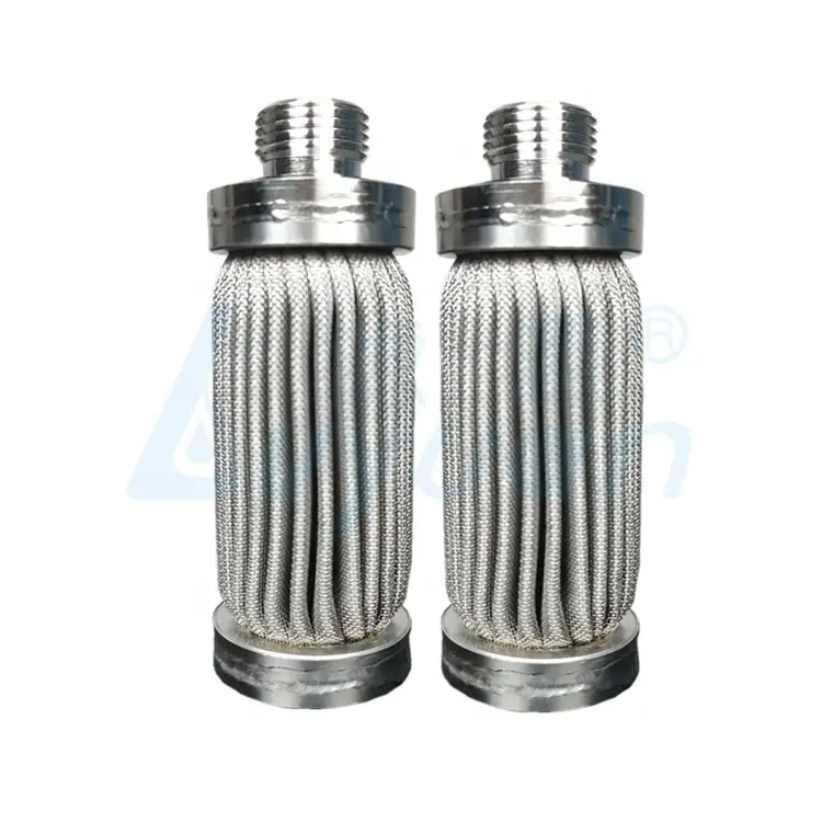 OEM service ss316 stainless steel pleated filter cartridge with 96 mm length 1