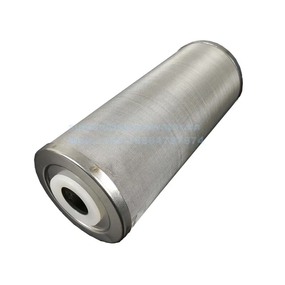 4.5x10 4.5x20 inch Jumbo Big Blue Stainless Steel Mesh Filter Cartridge with 10 20 25 50 75 100 micron 1