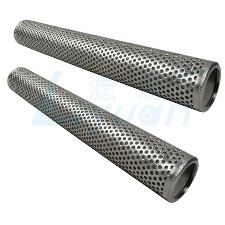 Ss316 paslanmaz çelik filtre tüpü su arıtma endüstrisi için ss sinterlenmiş metal su filtresi 1