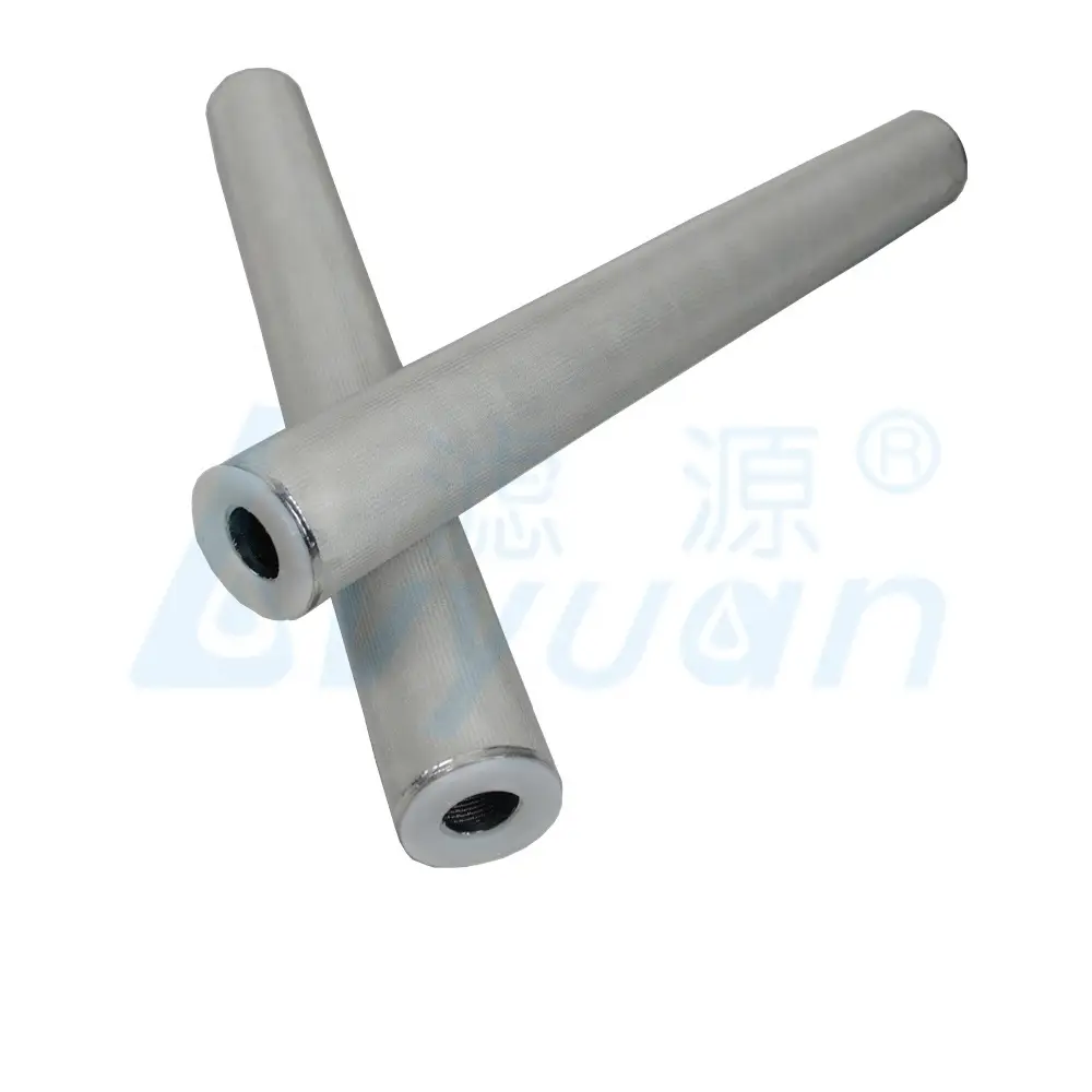 sintering stainless steel pleated filter cartridge /25 micron stainless steel filter tube for vegetable oil 1