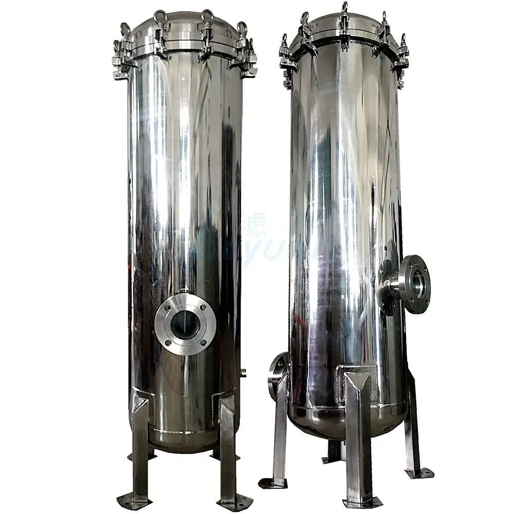 Carcasa del filtro de tratamiento de agua Carcasa del filtro de agua de acero inoxidable 304 1