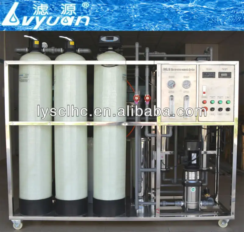 500/5000L/H well water treatment reverse osmosis ro plant/system with factory price 1