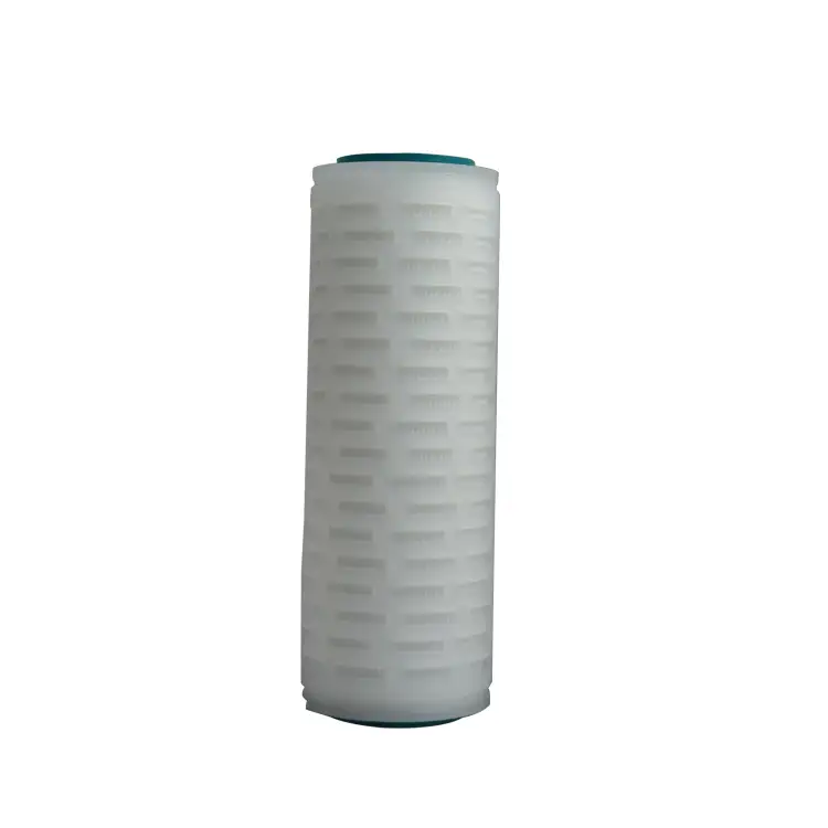 Micropore PTFE PES PVDF N66 pleated membrane 10 inch 0.2 5 micron pleated cartridge filter water filter 1