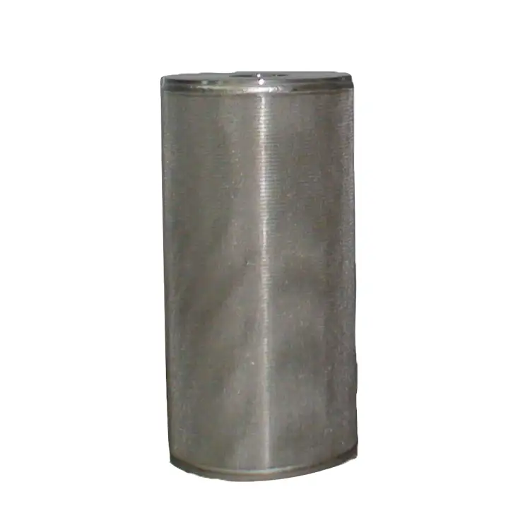 Elemento filtrante sinterizado de acero inoxidable 316 304 de alta presión para la industria química de refinería 1