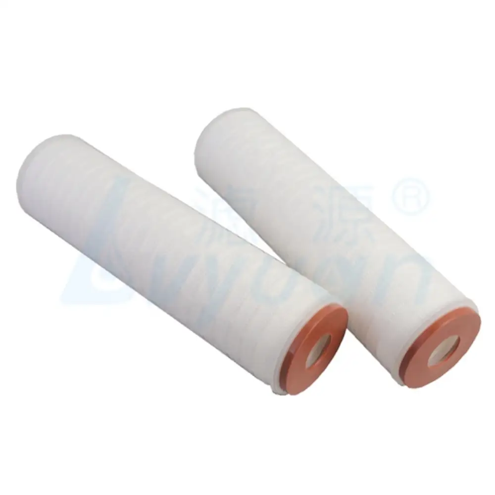 0.22 Micron 10 20 30 40 Inch Water Filter Element PP/Nylon Pleated Filter Cartridge Nylon Membrane Filter 1