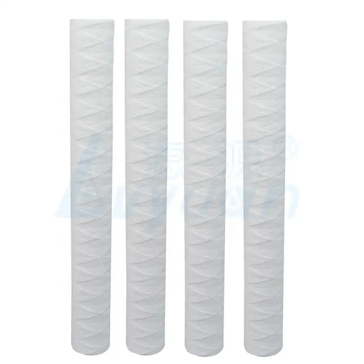 polypropylene string wound water filter cartridge spun cartridge filter fits to stainless steel water filter housing 1