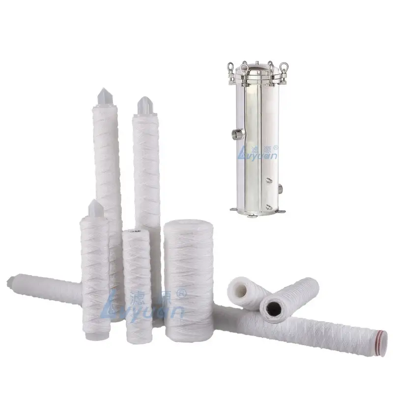 Food Grade 30'' 40''inch Polypropylene yarn for filter cartridge Sediment PP water Filters 1 5 10 micron 1
