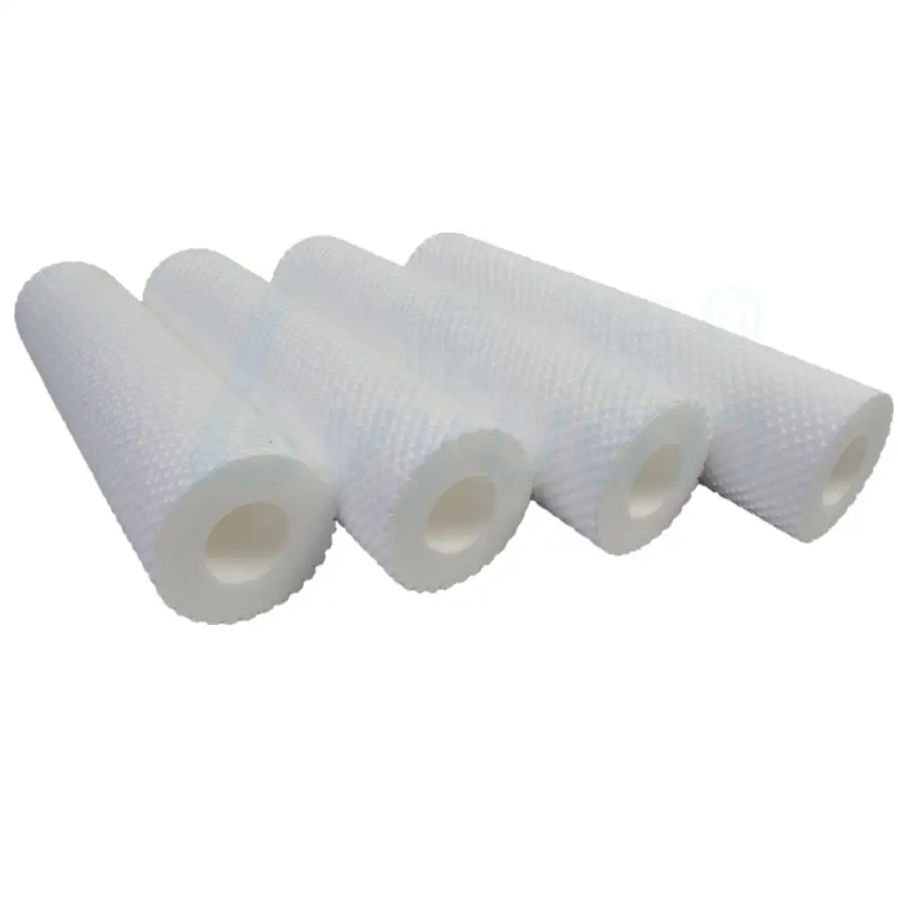 Cartucho de filtro soplado derretido PP de 10 pulgadas, cartucho de agua de sedimento 1, superficie personalizada de 5 10 micrones 1