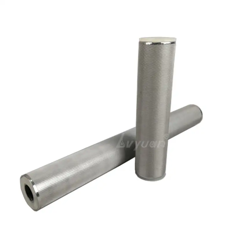 Rückspülfilterelement aus gesintertem Edelstahlgewebe mit 10/20/40/50/80/125 Mikron für die Aufbereitung von Industrieöl vor dem Wasserfilter 1