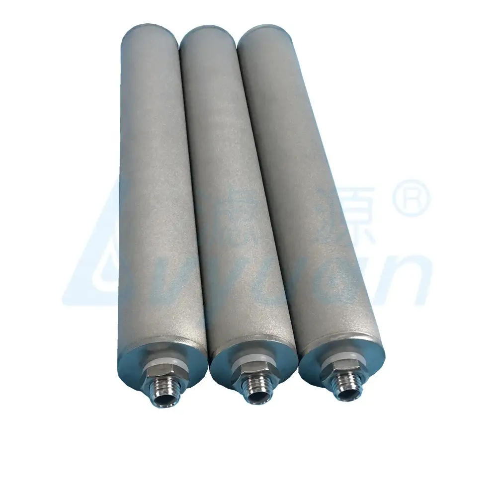 Filterpatrone aus Edelstahl/Filterpatrone aus gesintertem Pulver aus Edelstahl mit 13 5 10 20 Mikron 1