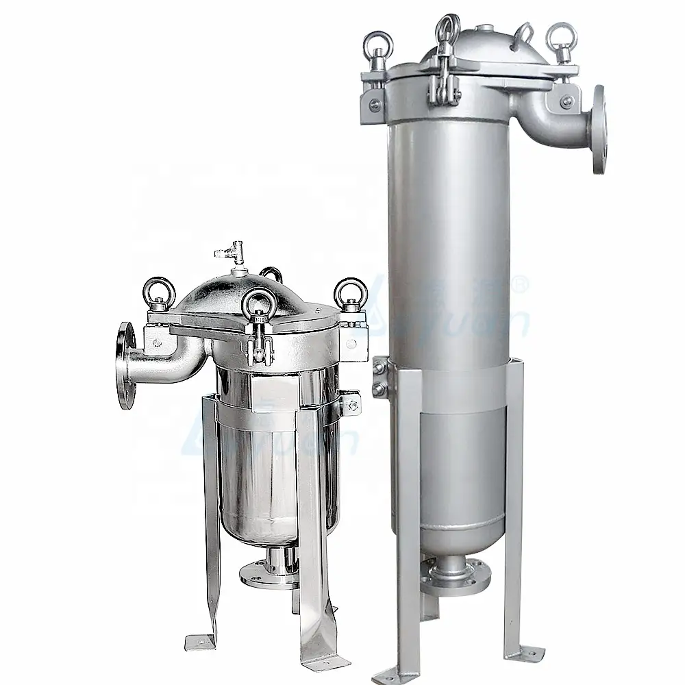 Fabrik SS 304 316 Filtergehäuse aus Edelstahl für Beutelfilter mit PP-Beutel 1 5 10 25 50 100 200 Mikron-Filtration 1