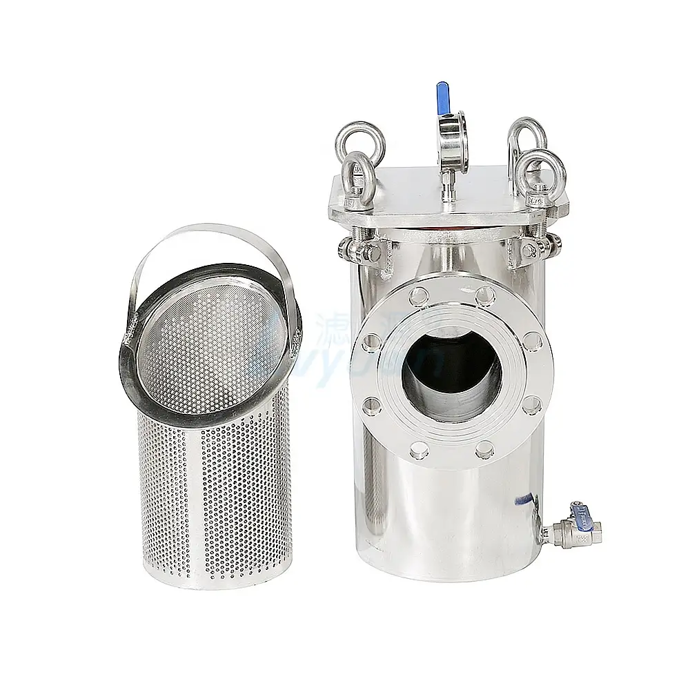 Korbsieb Gehäuse Beutelfilter 304 316 Edelstahlmaterial für optional 1