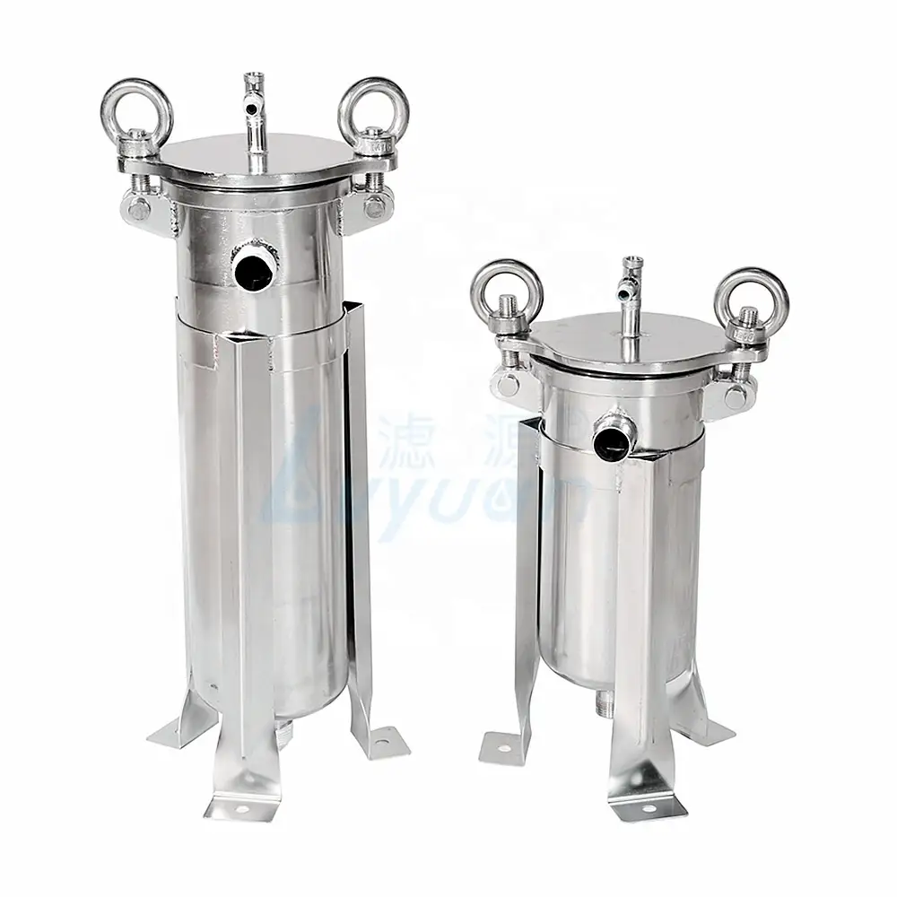 stainless steel filter housing/tri clamp filter bag filter housing ss304 100 psi for industrial water filtration 1