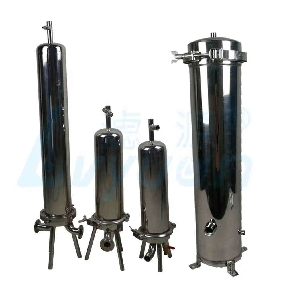 single or multi cartridge filter stainless steel filter cartridge housing 10 20 30 40 inch customized inlet/outlet size 1