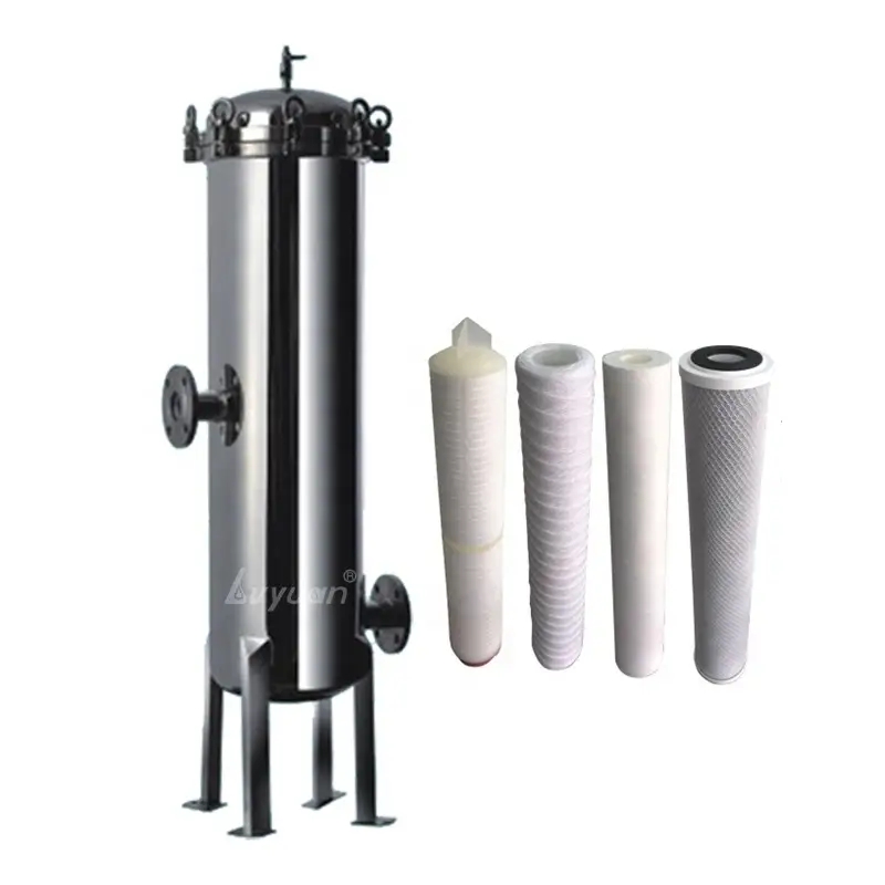 High Pressure Multi round filter housings Water Cartridge Filter Housing for DOE 222 226 adaptor 1