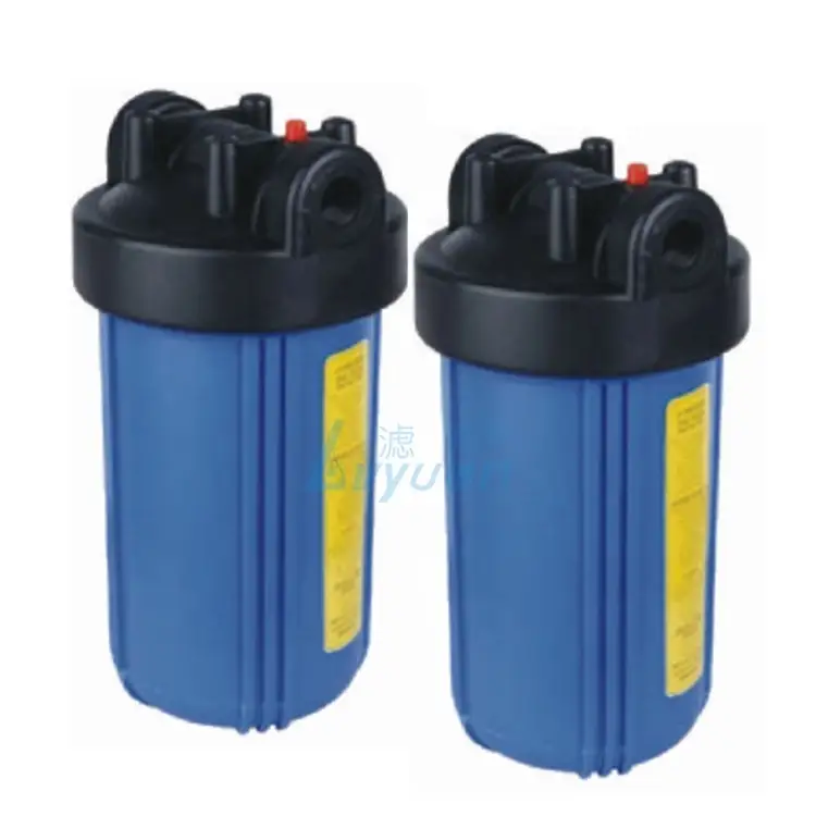Carcasa del filtro de agua azul/carcasa del filtro ro 10'' 20'' para sistema de agua 1