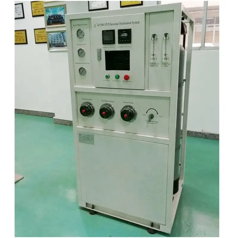 1000 LPH RO water treatment plant for sea water desalination 1