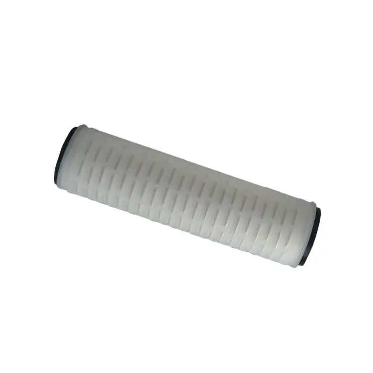 Stainless housing filter PP PES PTFE PVDF materialpleated cartridge filter 1 2 10micron water filter 1