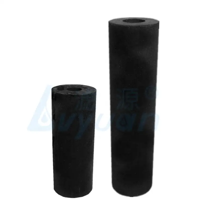 CTO-Kohleblockfilterkartusche 20-Zoll-Industrie-Aktivkohle-Wasserfilter zur Vorfiltration zur Entfernung von Gerüchen und Farben 1