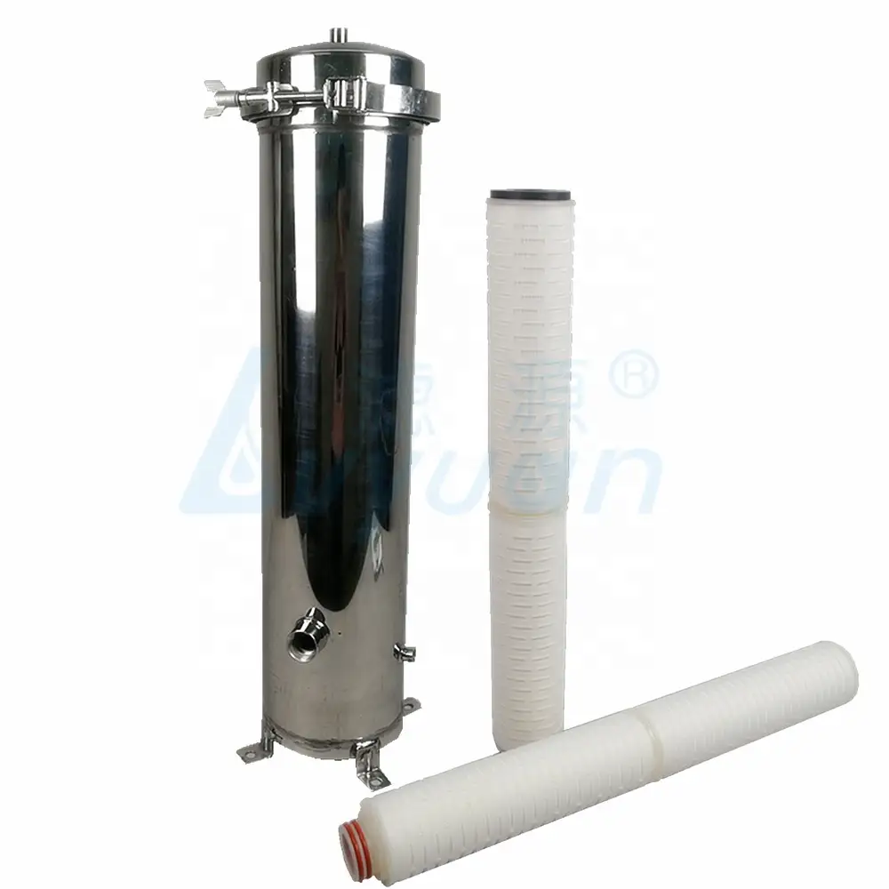 Water purification equipment filters pleated water filter 20 inches for industrial liquids filtration 1