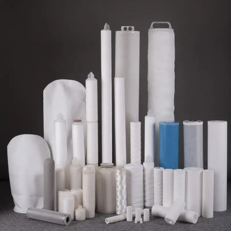 Manufacturer PP Pleated Filter Melt Blown Sediment Water Cartridge for Drinking/Wine/Juice/Beer/Chemical liquid Filtration 1