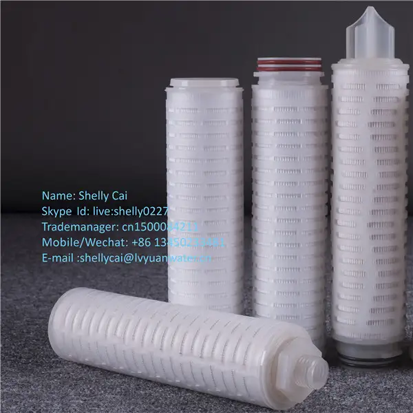 5 micron Pvdf Cartridge Filter for water purifying 1