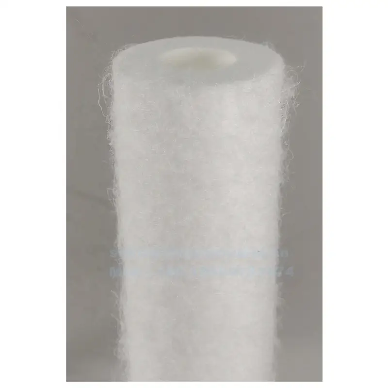 10 20 30 40 inch Replacement Polypropylene fine filter depth cartridge filters with hairy orange groove smooth surface 1