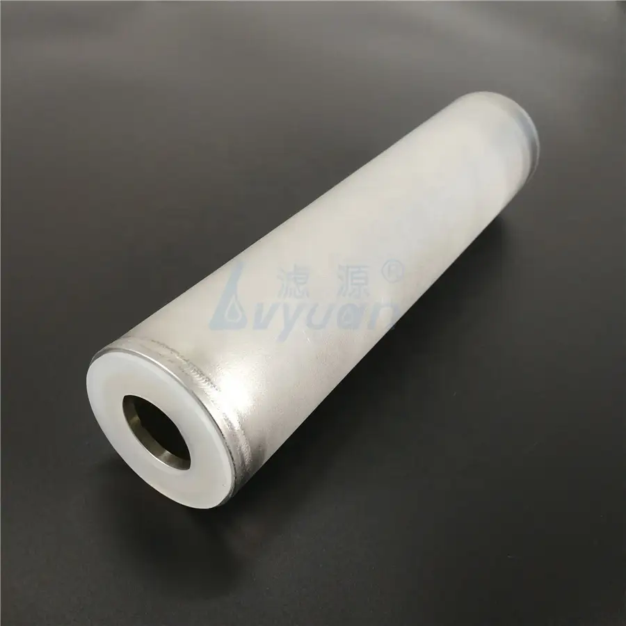 Cartucho de filtro de 0,22 micras para sistema de filtración de aceite, polvo de metal SUS 316L de acero inoxidable sinterizado lavable DOE M30 M20 1