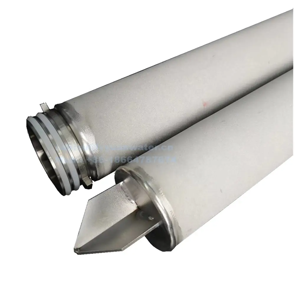 226/Fin code 7 adaptor Sinter titanium Rod filter cartridge for Ti Filter Candle Element 1