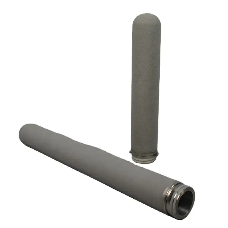 Elemento de vela de filtro de cartucho de titanio 0.22um con interfaz 226 para tratamiento de agua 1